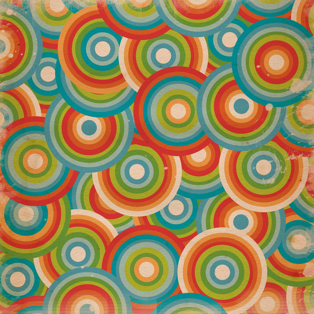 Retro Patterned Paper XXL